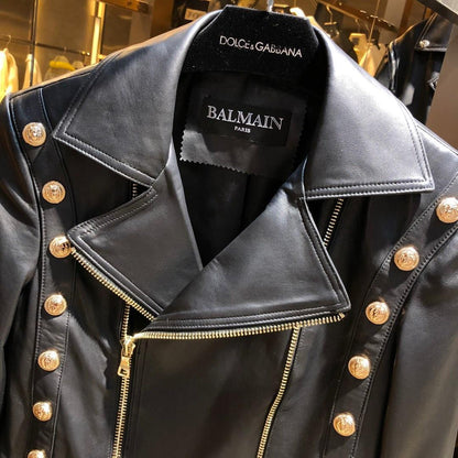 Balma*in Leather Jacket