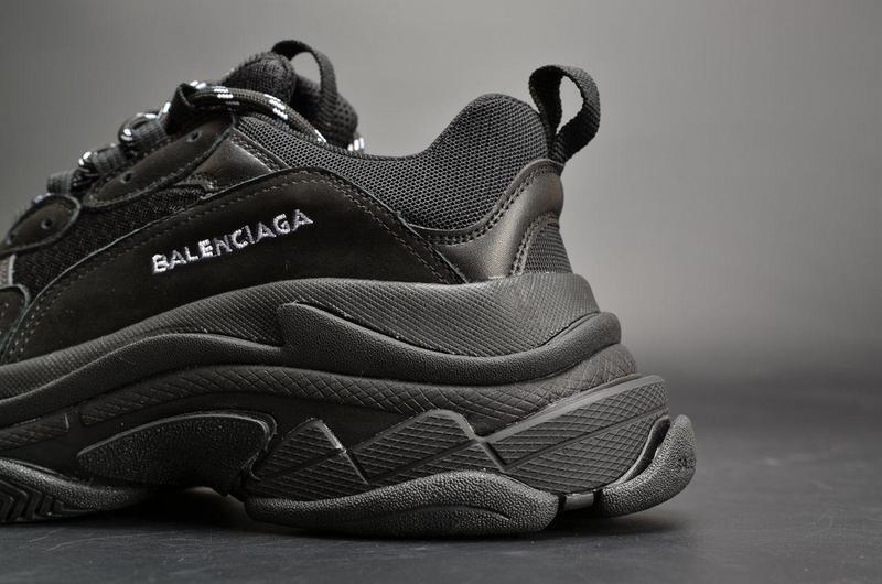 SNBAL Triple S Sneakers Black Sneakers