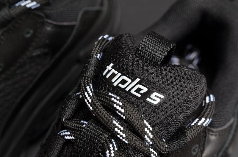 SNBAL Triple S Sneakers Black Sneakers