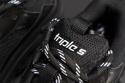 SNBAL Triple S Sneakers Black Sneakers