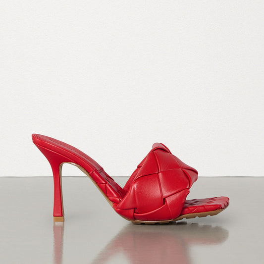 Bot Venet Shoes Red Heels Lido