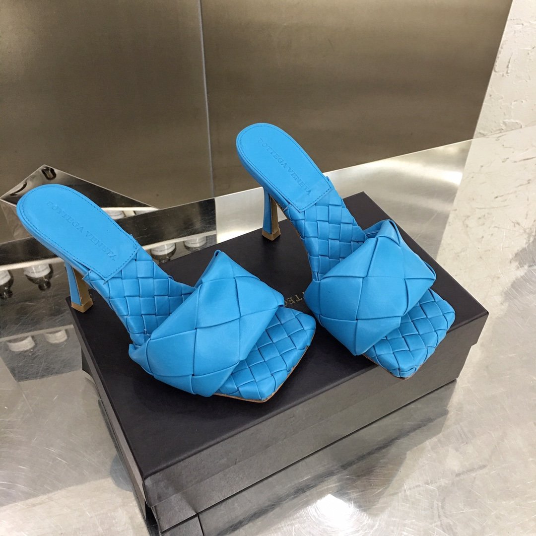 Bot Venet Shoes Blue Heels Lido