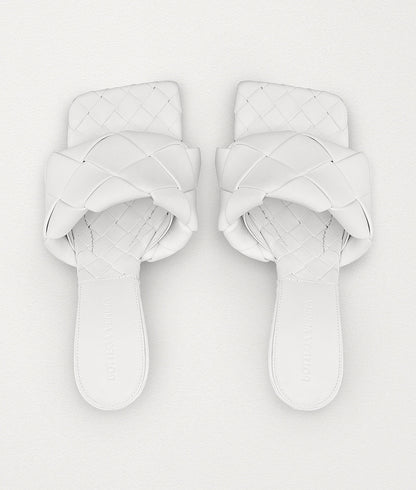 Bot Venet Shoes White Heels Lido
