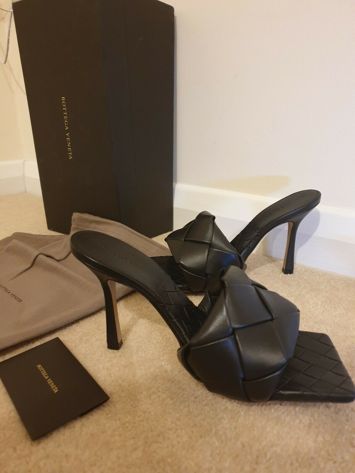 Bot Venet Shoes Black Heels Lido