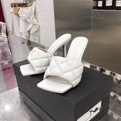 Bot Venet Shoes White Heels Padded