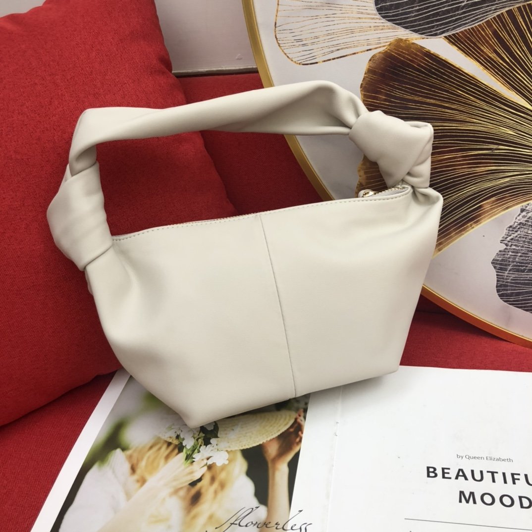 Bot Venet Bag White 30 cm