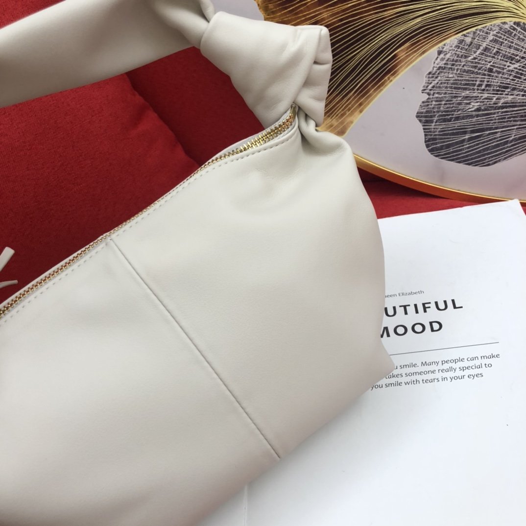 Bot Venet Bag White 30 cm