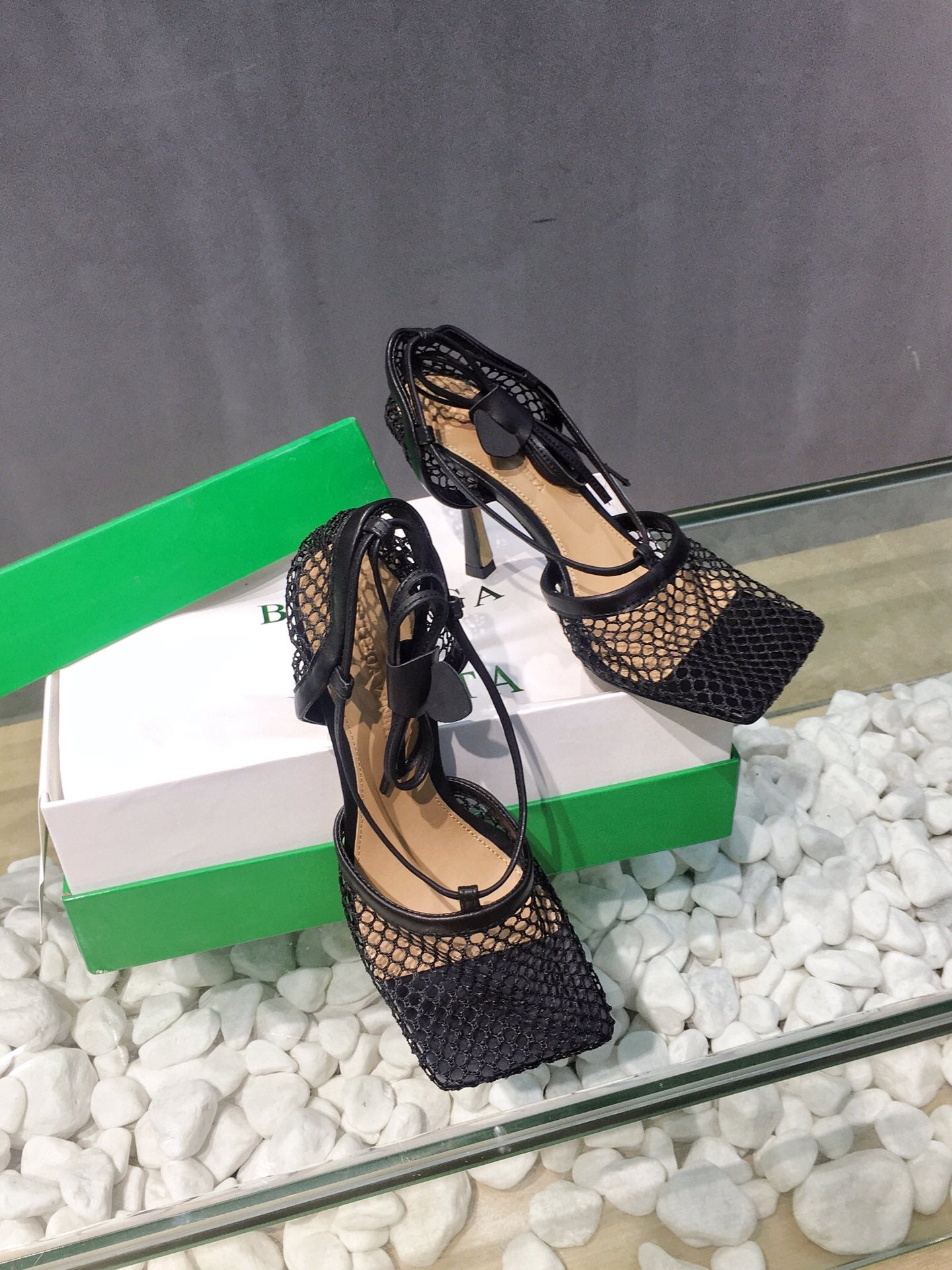 BOT VENET Stretch Sandal  Shoes Black