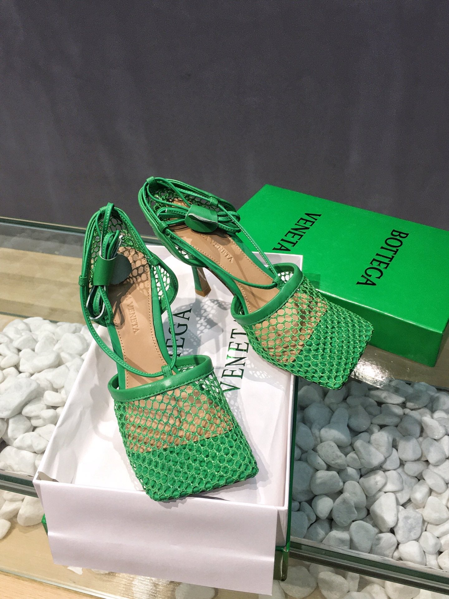 BOT VENET Stretch Sandal  Shoes Green