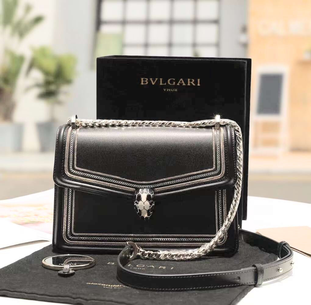 BLG  Leather  Bag 24 cm  2 Color 's