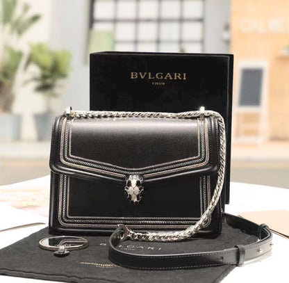 BLG  Leather  Bag 24 cm  2 Color 's