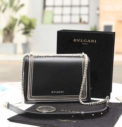 BLG  Leather  Bag 24 cm  2 Color 's