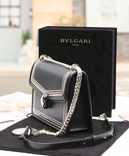 BLG  Leather  Bag 24 cm  2 Color 's