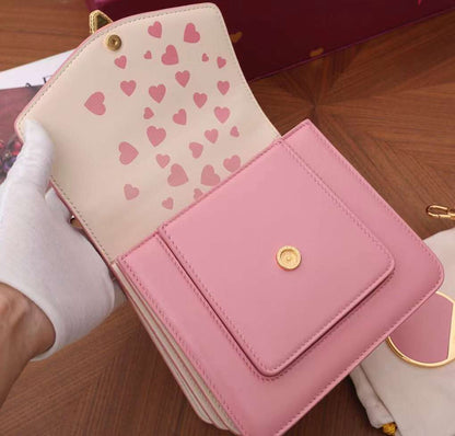 BLG Leather  Bag 20 cm 2 Color 's Pink