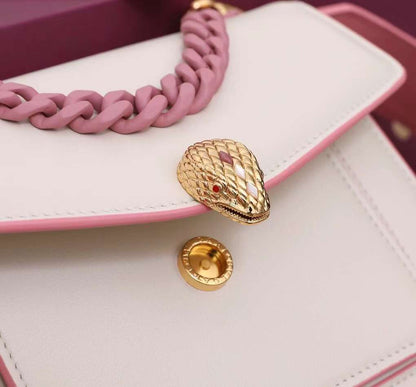 BLG Leather  Bag 20 cm 2 Color 's Pink