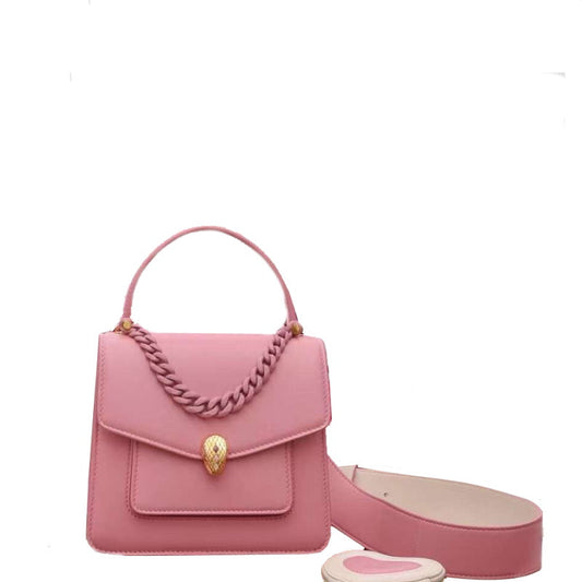 BLG Leather  Bag 20 cm 2 Color 's Pink