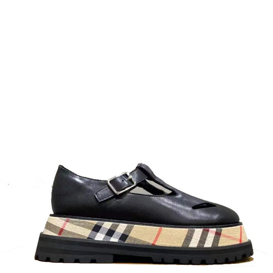 *BURBBER Shoes Wedge