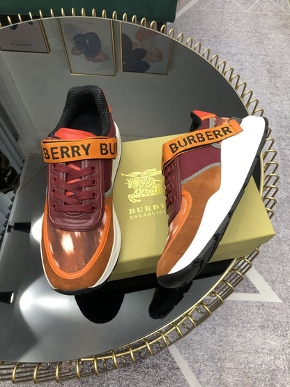 Burbber Sneakers Orange