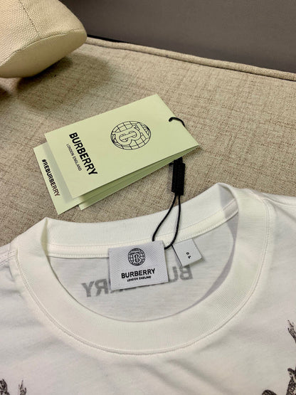*BURBBER T- shirt Oversized Woman