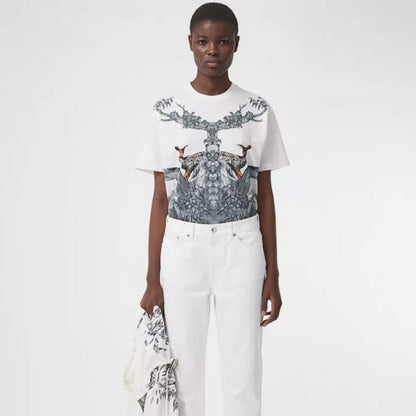 *BURBBER T- shirt Oversized Woman