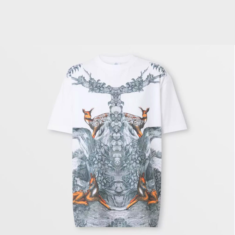 *BURBBER T- shirt Oversized Woman