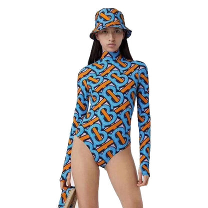 *BURBBER Bodysuit Underwear Woman  3  Color 's