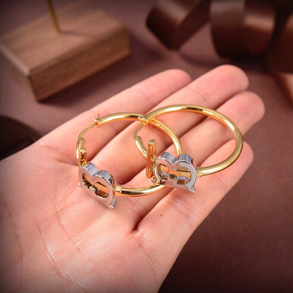 *BURBBER  Earrings loop