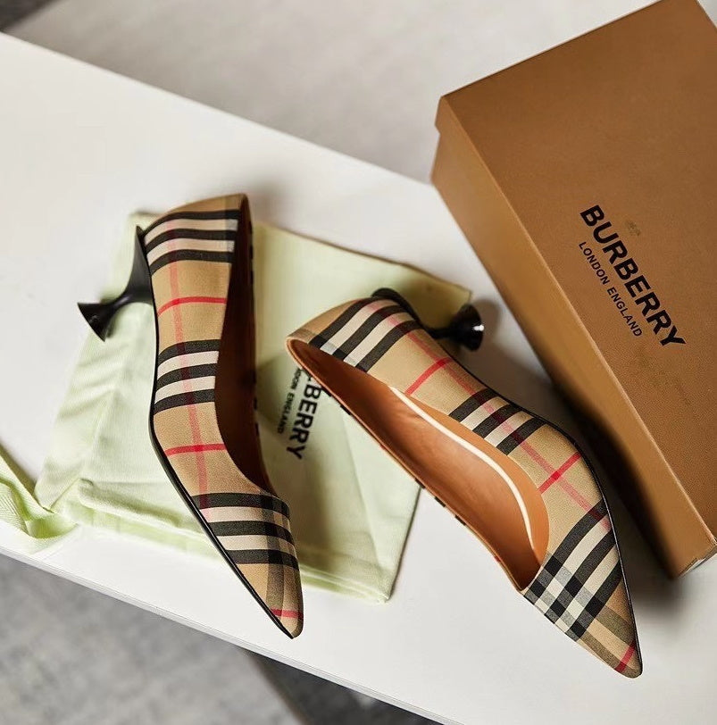 *BURBBER Shoes Plaid