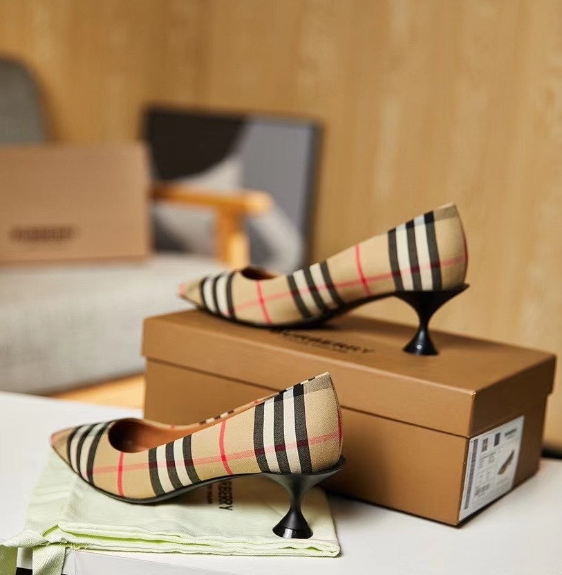 *BURBBER Shoes Plaid