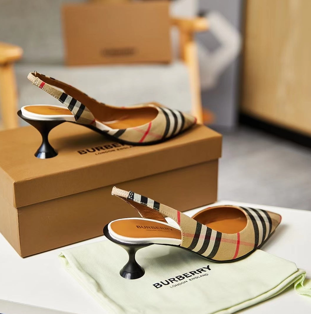 *BURBBER Shoes Plaid