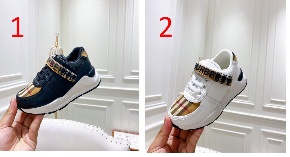 *BURBBER KIDS Sneakers 2 Color 's