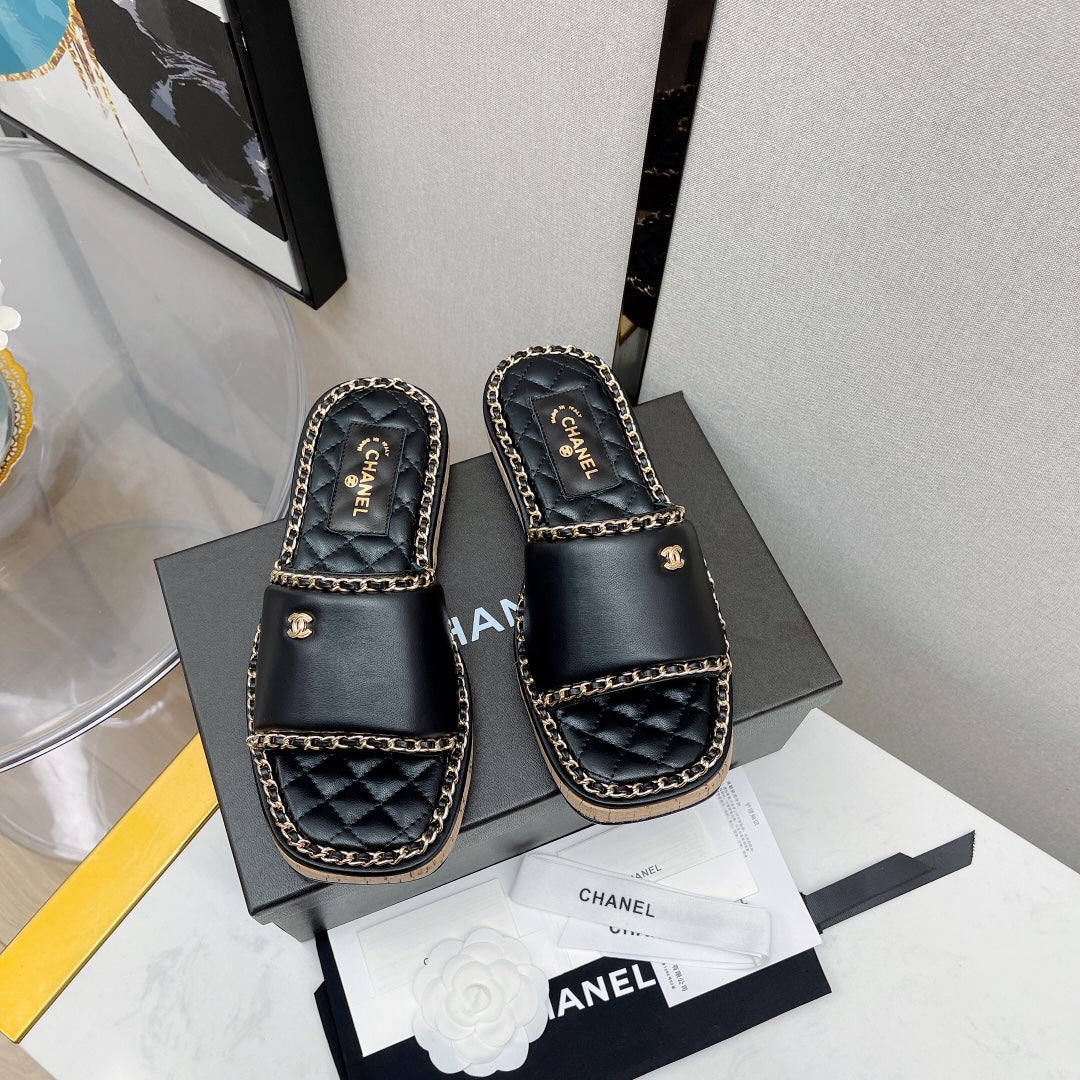 CHL  Slippers  Chain 3 Color 's
