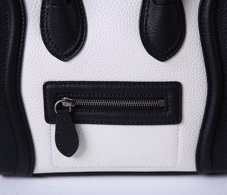 Cel*ine Bag Black White