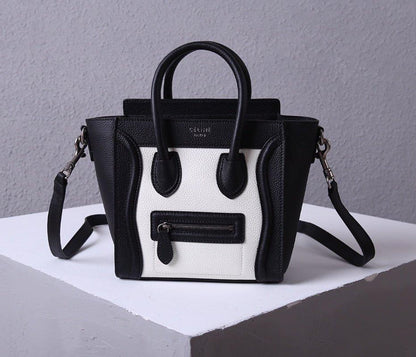 Cel*ine Bag Black White