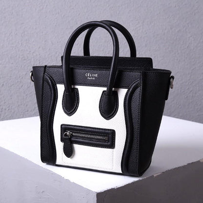 Cel*ine Bag Black White