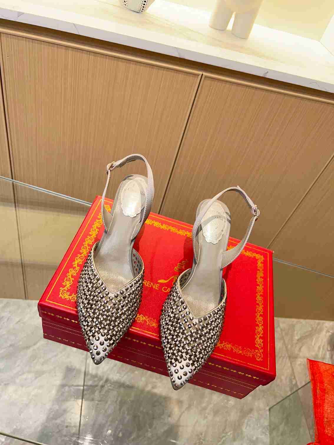 Cao villa Shoes  Sandals Stones 4 Color 's