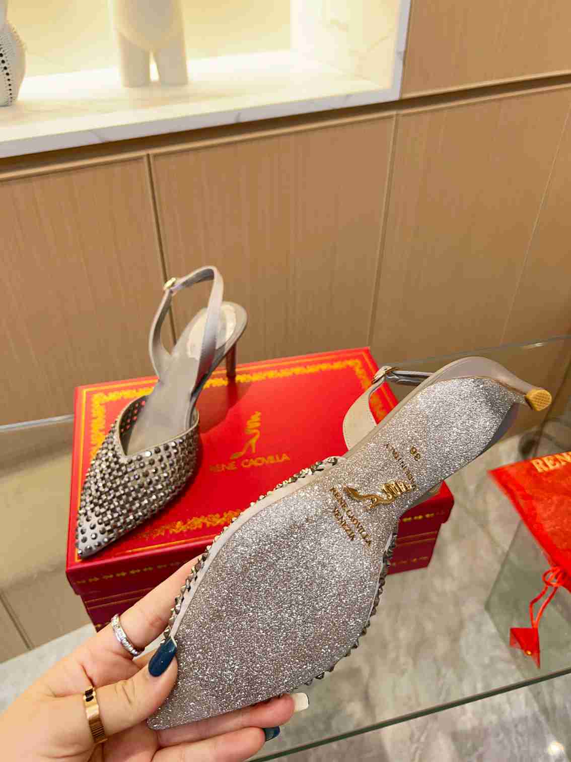 Cao villa Shoes  Sandals Stones 4 Color 's