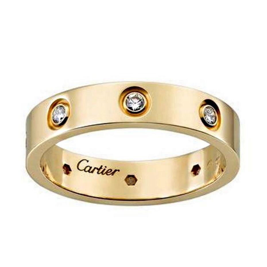 Cart Ring Rhinestone 3 Colors