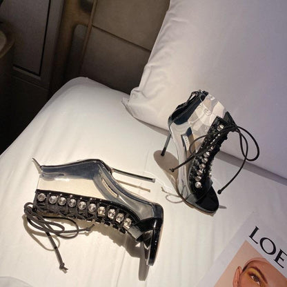 Casa dei Shoes Heels Black