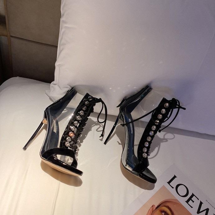 Casa dei Shoes Heels Black