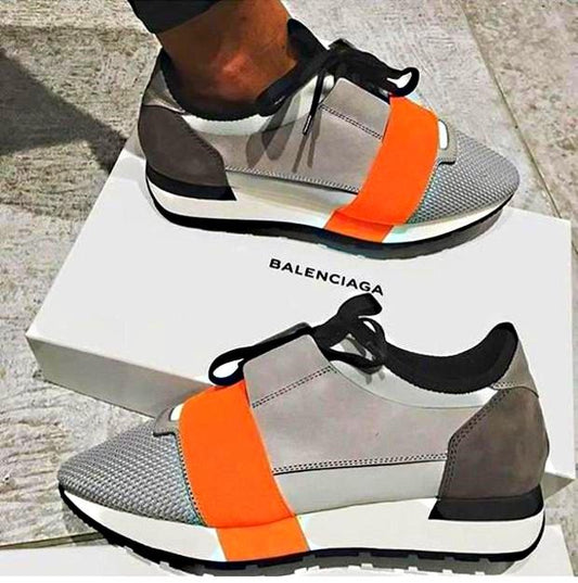 SNBAL  Race Runner leather  Sneakers  Pink