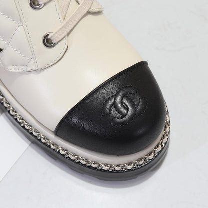 CHL Boots Pearl Black White