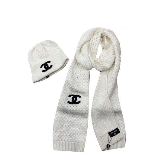 CHL Hat and Scarf Set   Knitted 4 Color s