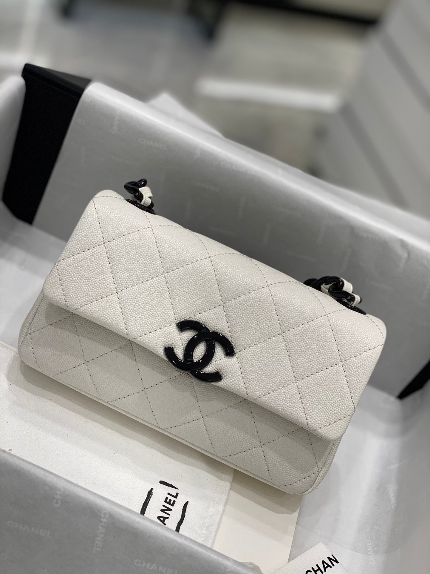 CHL  Bag White 24 cm