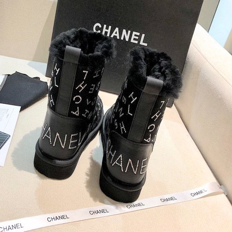 Chl UGG Boots Warm Black
