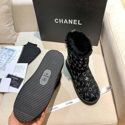 Chl UGG Boots Warm Black