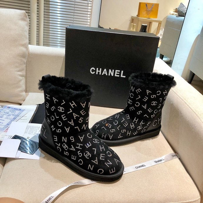 Chl UGG Boots Warm Black