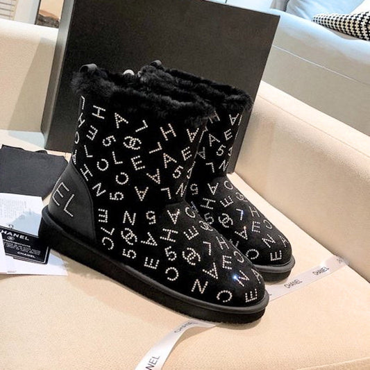 Chl UGG Boots Warm Black