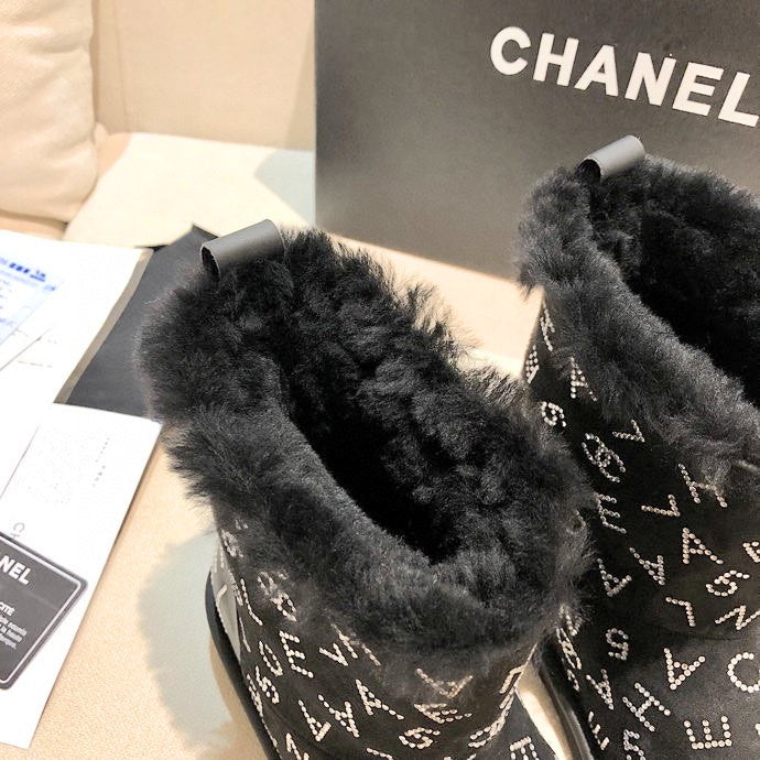 Chl UGG Boots Warm Black