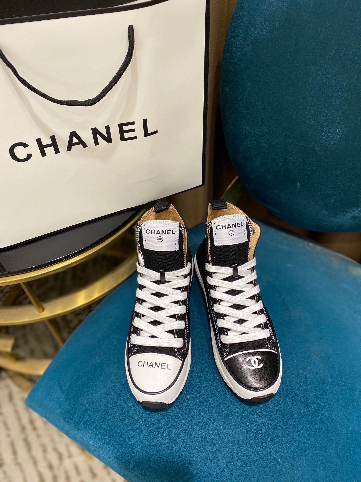 CHL Trainers  Sneakers Black High